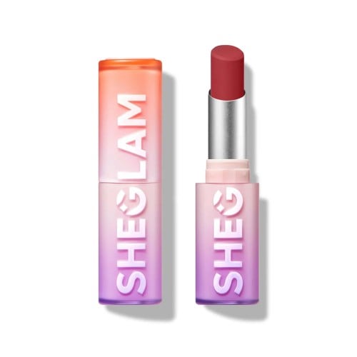 Sheglam Matte Lipstick 2.7G Main Character in bullet form, displaying the shade's rich pigment