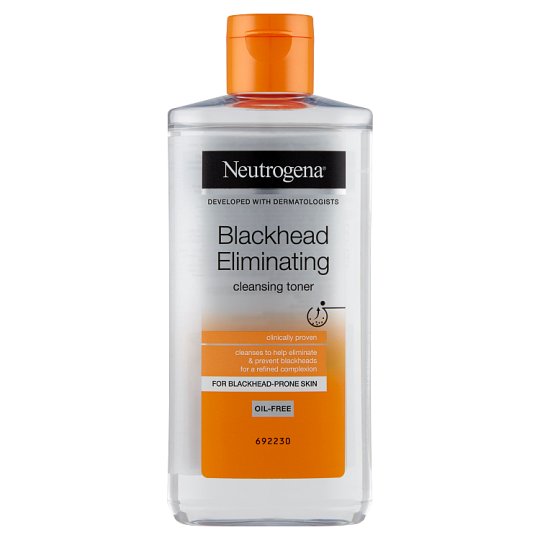 Neutrogena Blackhead Eliminating Cleansing Toner 200ml bottle front view