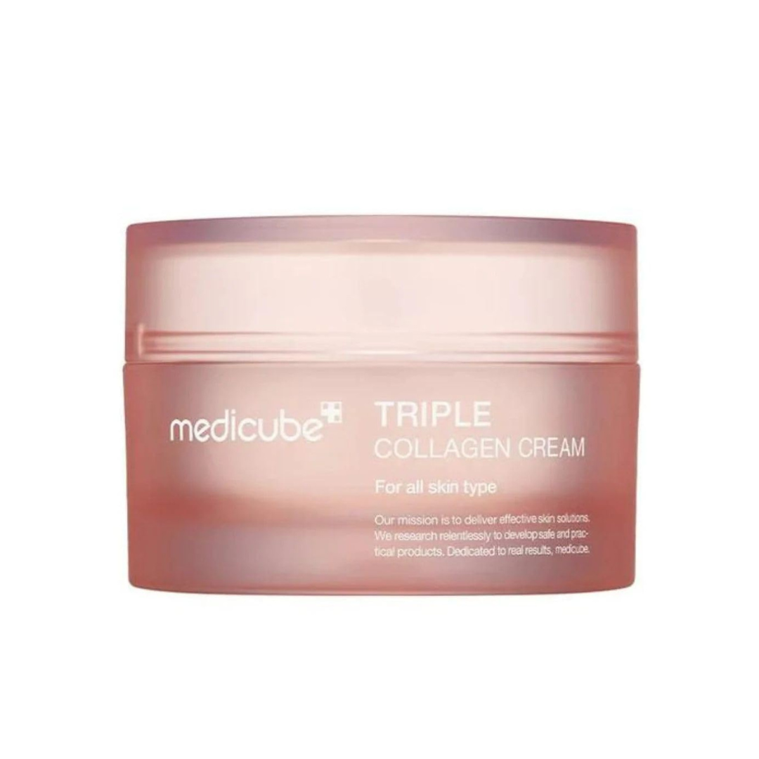 Triple Collagen Cream 50 ml jar on white background