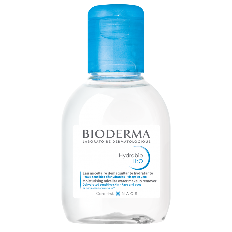 Bioderma Hydrabio H2O Micelle Solution 100ml bottle on white background