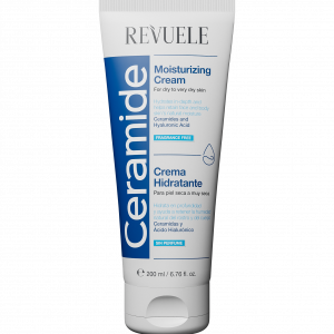 Revuele Ceramide Moisturising Cream 200 ml pump bottle on white background
