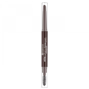 essence Wow What a Brow Waterproof Eyebrow Pencil in shade 04 Black Brown, full product view