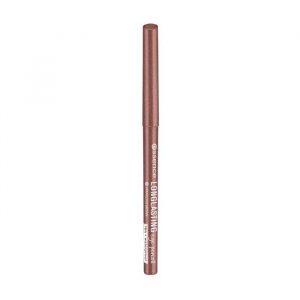 Essence Long Lasting Eye Pencil in Sparkling Brown, full length with cap on, against white background