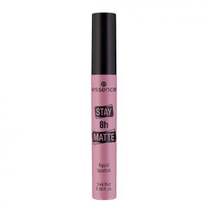Essence Stay 8H Matte Liquid Lipstick 05 Date Proof 3ml tube with sleek black cap and clear window to show shade