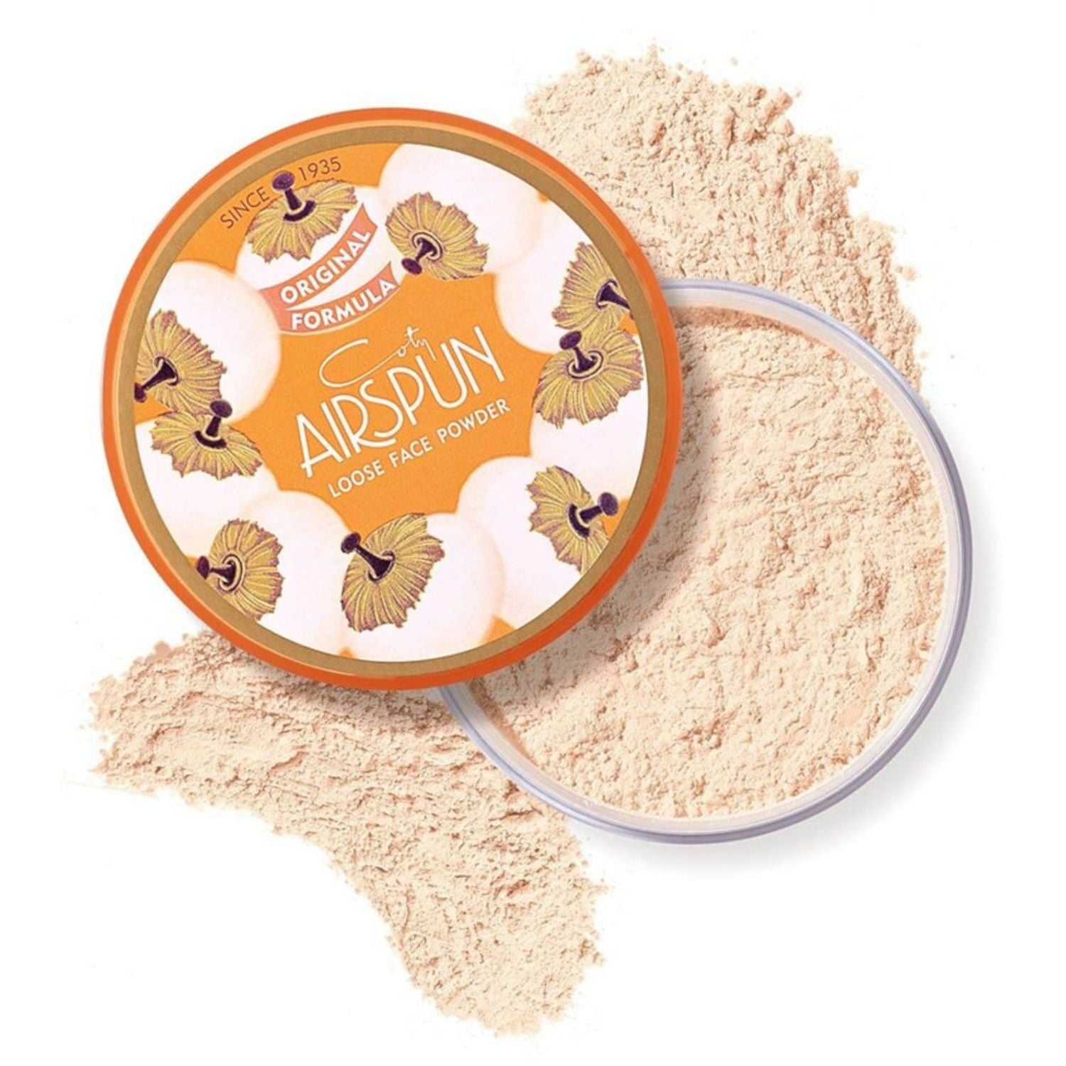 Coty Airspun Loose Face Powder translucent 35g packaging front view