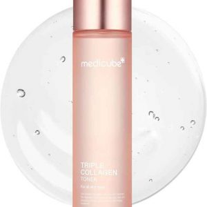 Medicube Triple Collagen Toner bottle front view