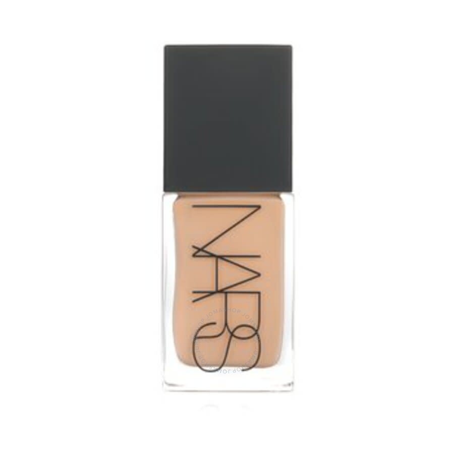 NARS Light Reflecting Foundation in Santa Fe (Medium 2) with glass bottle and black cap on white background