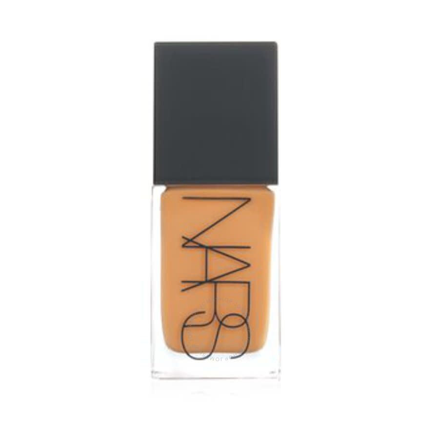 NARS Light Reflecting Foundation in Syracuse (Medium-Deep 1) glass bottle with gold cap on white background