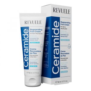 Revuele Ceramide Regenerating Foot Cream 80ml tube packaging front view