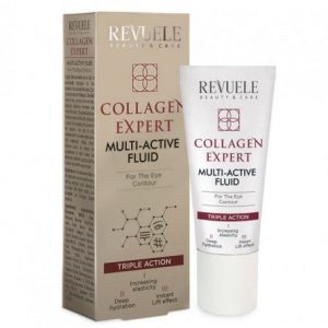Revuele Collagen Multi Fluid Triple Action 25Ml bottle front view