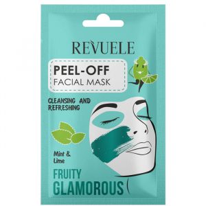 Revuele Peel-Off Facial Mask Green 15 ml – front view of tube packaging