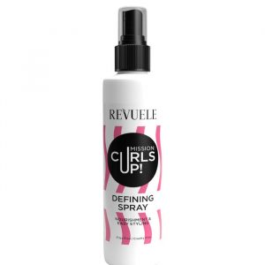 Revuele Curls Up Defining Spray 200Ml bottle front view