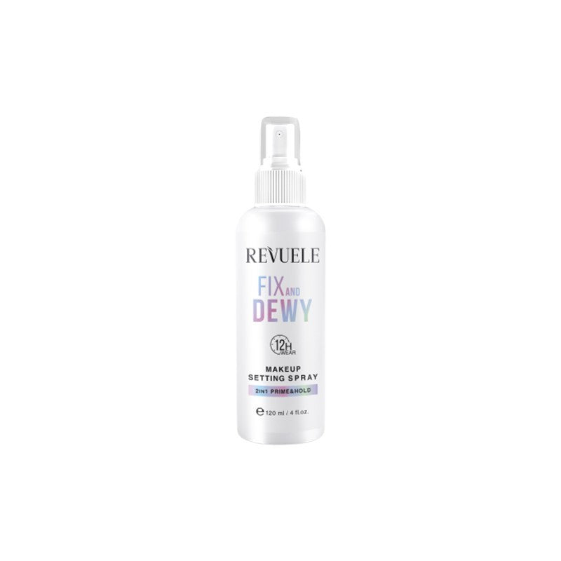 Revuele Setting Spray Fix & Dewy 120ml bottle front view