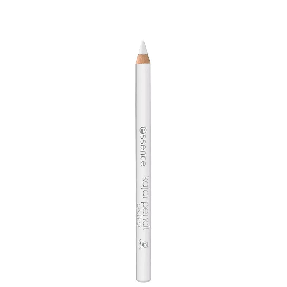 Essence Kajal Eye Pencil 04 White – pure white pencil with black cap on clean background