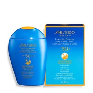 Shiseido Expert Sun Protector SPF 50+ UVA Face & Body Lotion 150ML bottle front view
