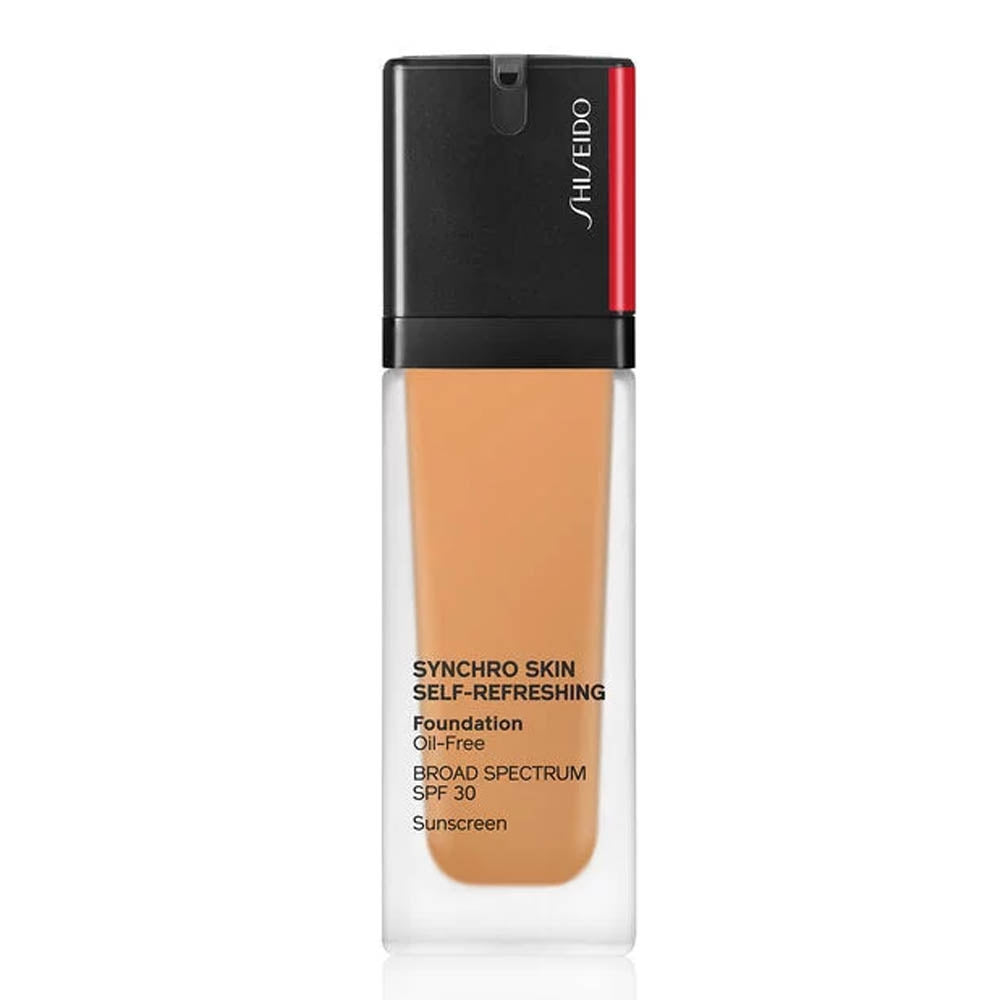 Shiseido Synchro Skin Oil Free Foundation SPF 30 #410 Sunstone 30ml front view