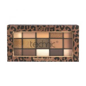 Technic Cosmetics Boujee eyeshadow palette with 15 pressed pigment shades in a mix of neutrals and colours