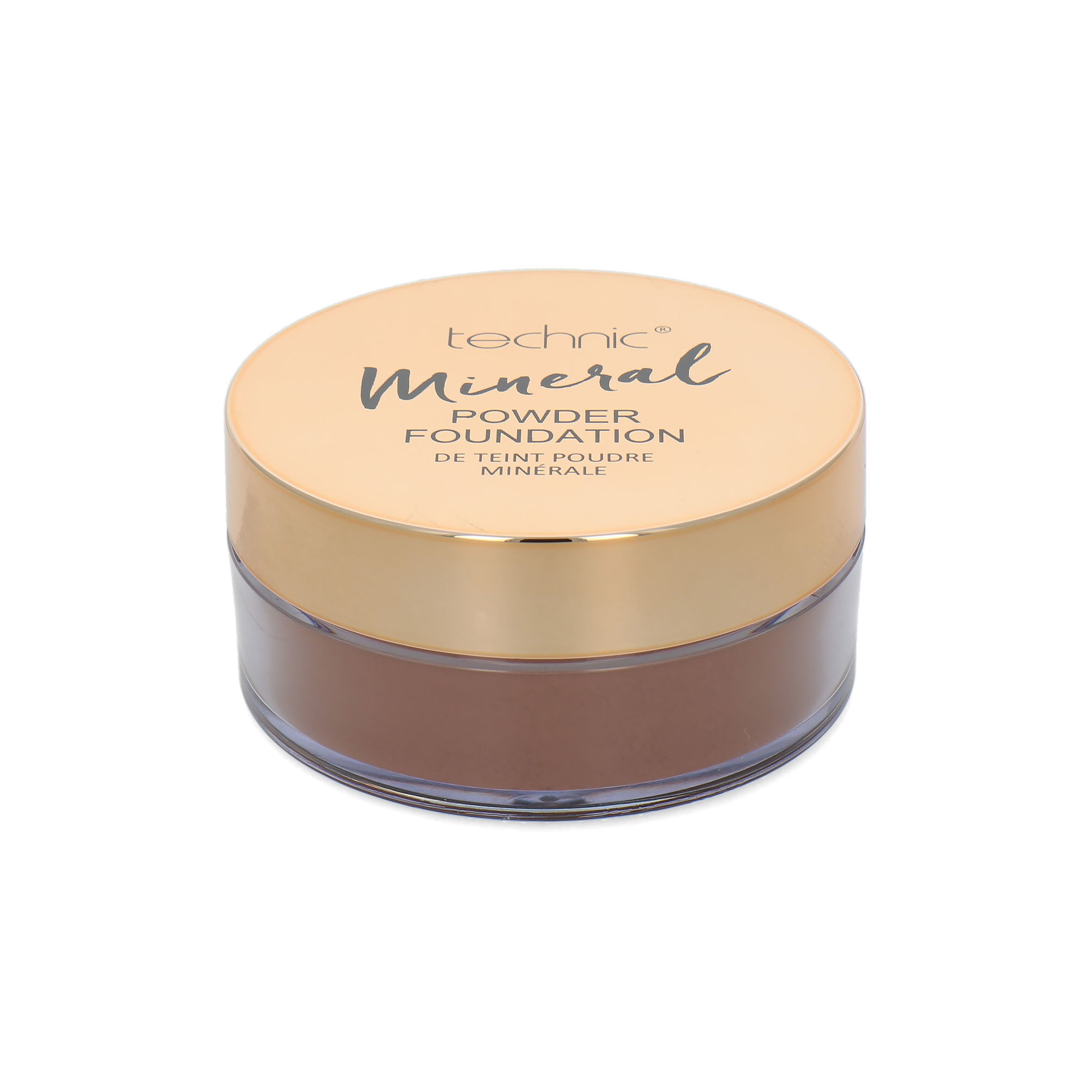 Technic Cosmetics Mineral Powder Foundation Chestnut 10G front view