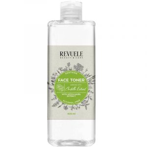 Revuele Face Toner Centella 400ml bottle front view showcasing the packaging