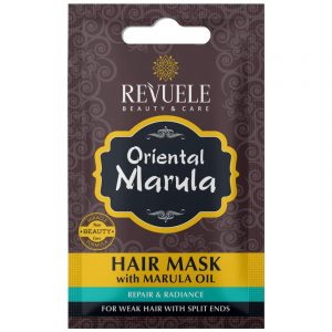 Revuele Hair Mask with Marula Oil 25ml tube front view